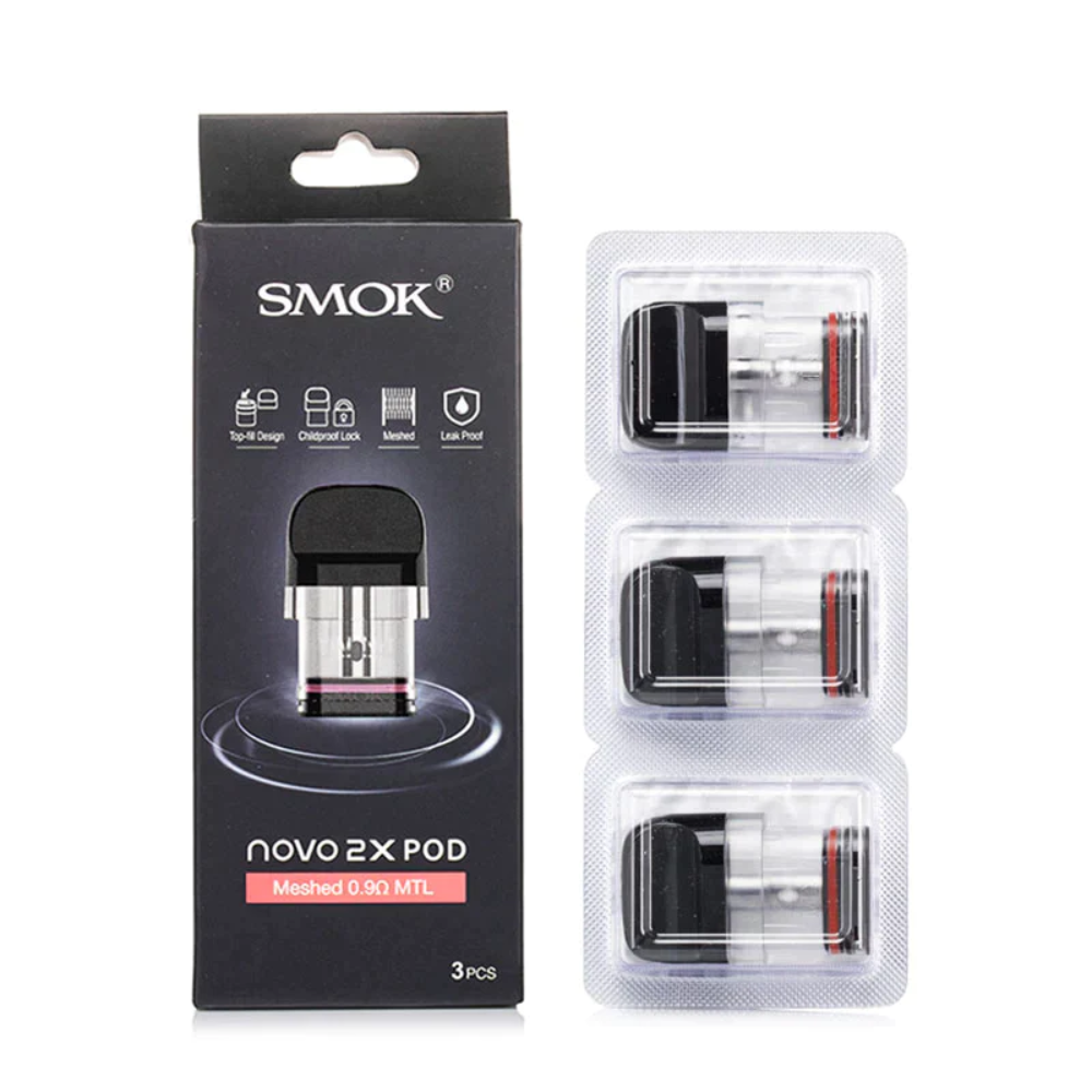 Smok Novo 2X Replacement Pods - ICE VAPING