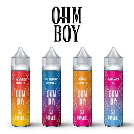 Ohm Boy SLT 60ml Longfills Freebase Nicotine