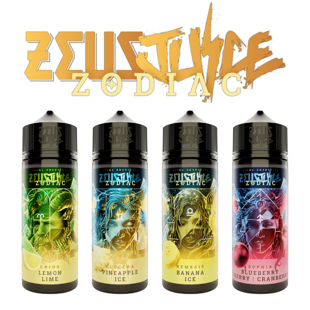 Zeus Juice Zodiacs 100ml Shortfills