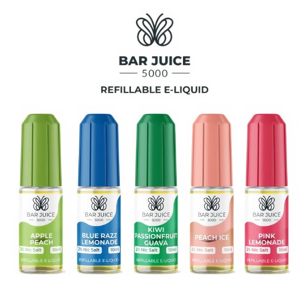 Bar Juice 5000 10ml Nic Salts - Oxford Vapours