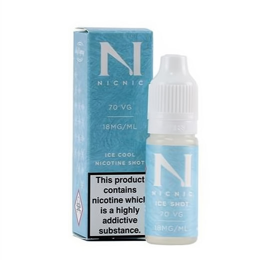 NicNic Ice Cool Nicotine Shot - ICE VAPING