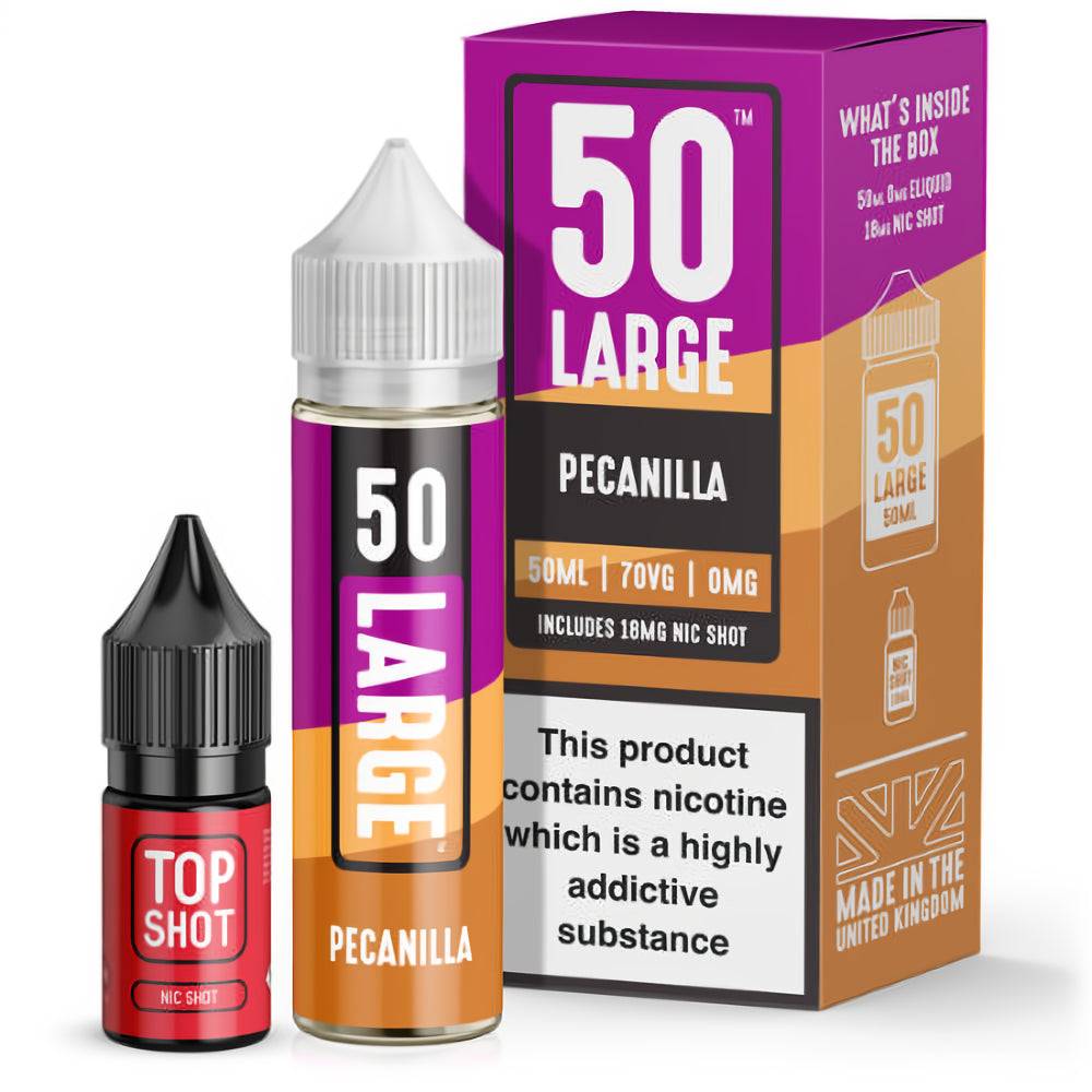 50 Large 50ml Shortfills - ICE VAPING