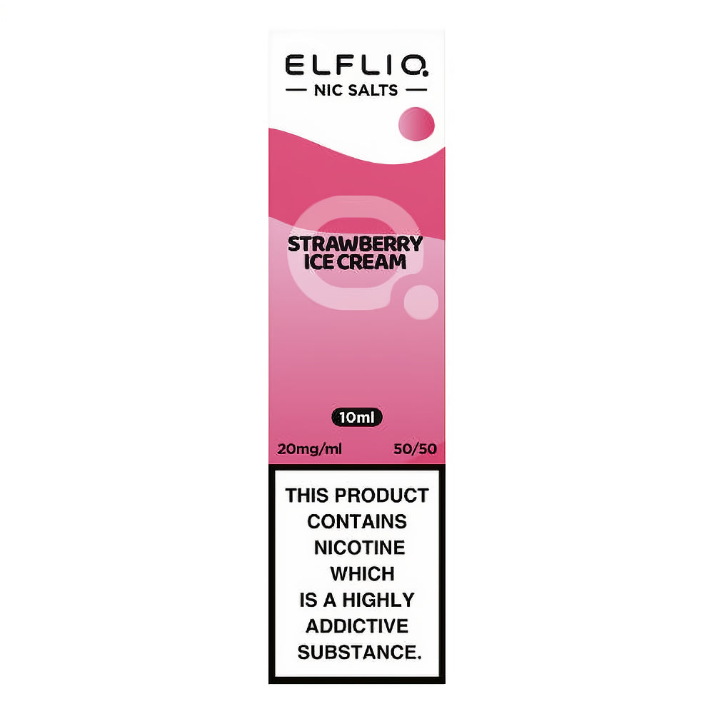 Elfliq 10ml Nic Salts - ICE VAPING