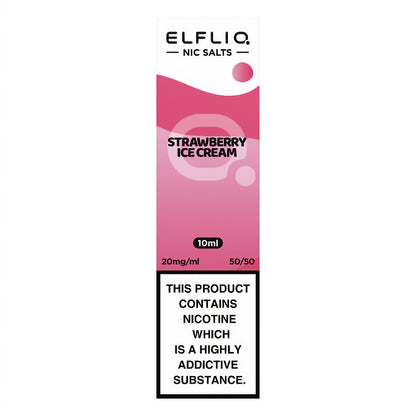 Elfliq 10ml Nic Salts - ICE VAPING