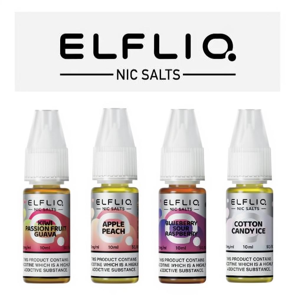 Elfliq 10ml Nic Salts - ICE VAPING