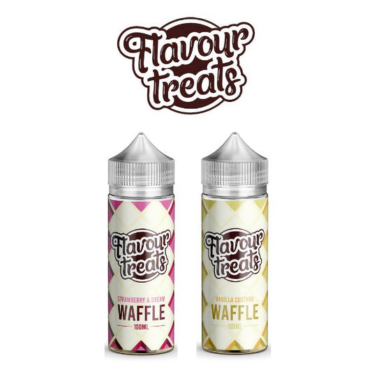 Flavour Treats Waffle 100ml Shortfills - ICE VAPING