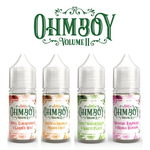 Ohm Boy E-Liquids Volume II 10ml Nic Salts - ICE VAPING