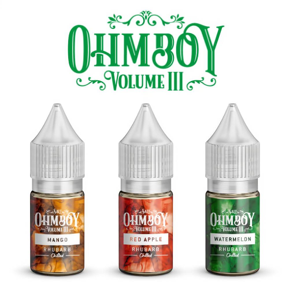 Ohm Boy E-Liquids Volume III 10ml Nic Salts - ICE VAPING