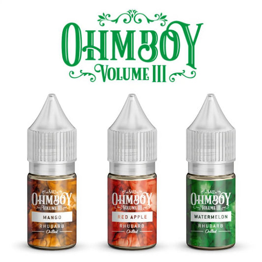 Ohm Boy E-Liquids Volume III 10ml Nic Salts - ICE VAPING