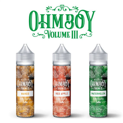 Ohm Boy E-Liquids Volume III 50ml Shortfills - ICE VAPING