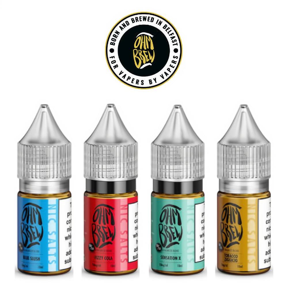 Ohm Brew 10ml Nic Salt - ICE VAPING