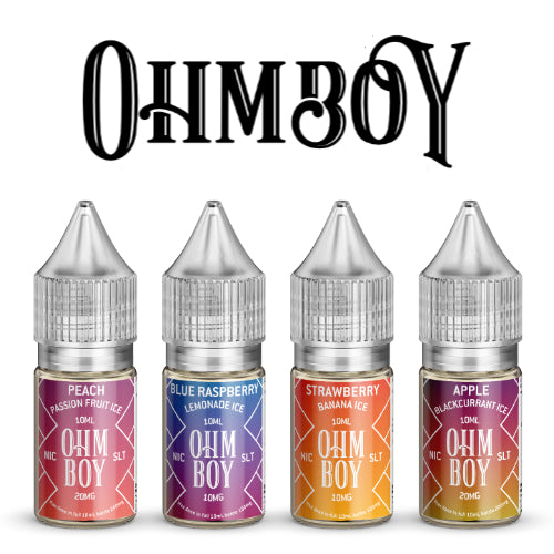 Ohm Boy E-Liquids SLT 10ml Nic Salts - ICE VAPING