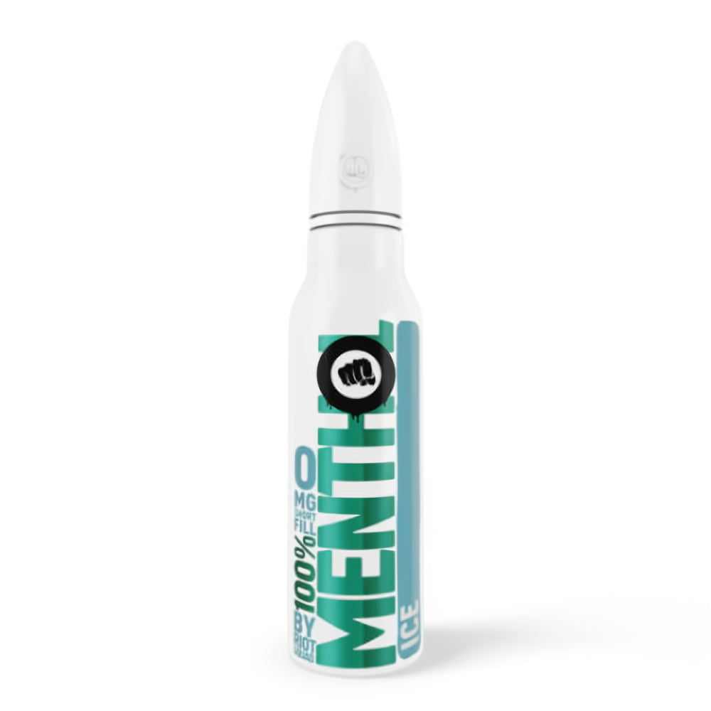 100% Menthol 50ml Shortfills - ICE VAPING