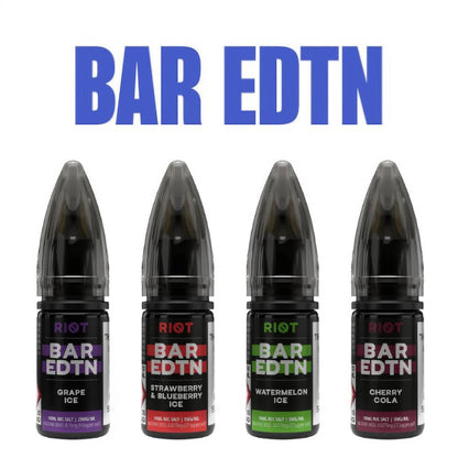 Bar EDTN 10ml Nic Salt - ICE VAPING