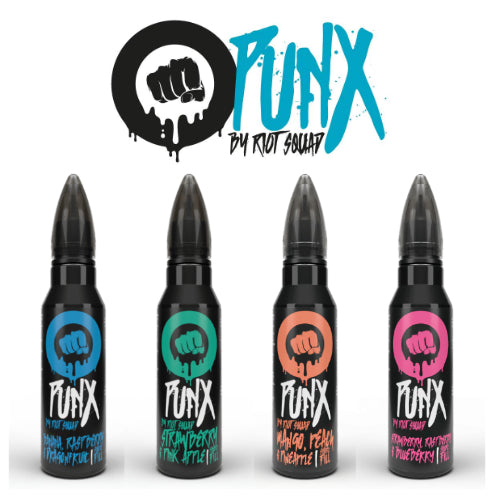 PUNX 50ml Shortfills - ICE VAPING