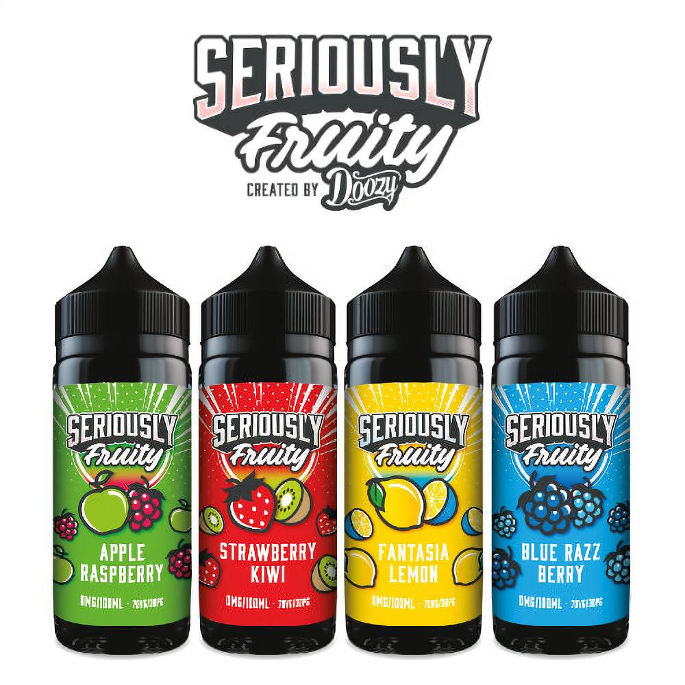 Doozy Vape Seriously Fruity 100ml Shortfills - ICE VAPING