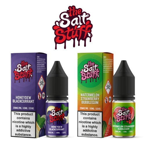 The Salt Stuff 10ml Nic Salts - ICE VAPING