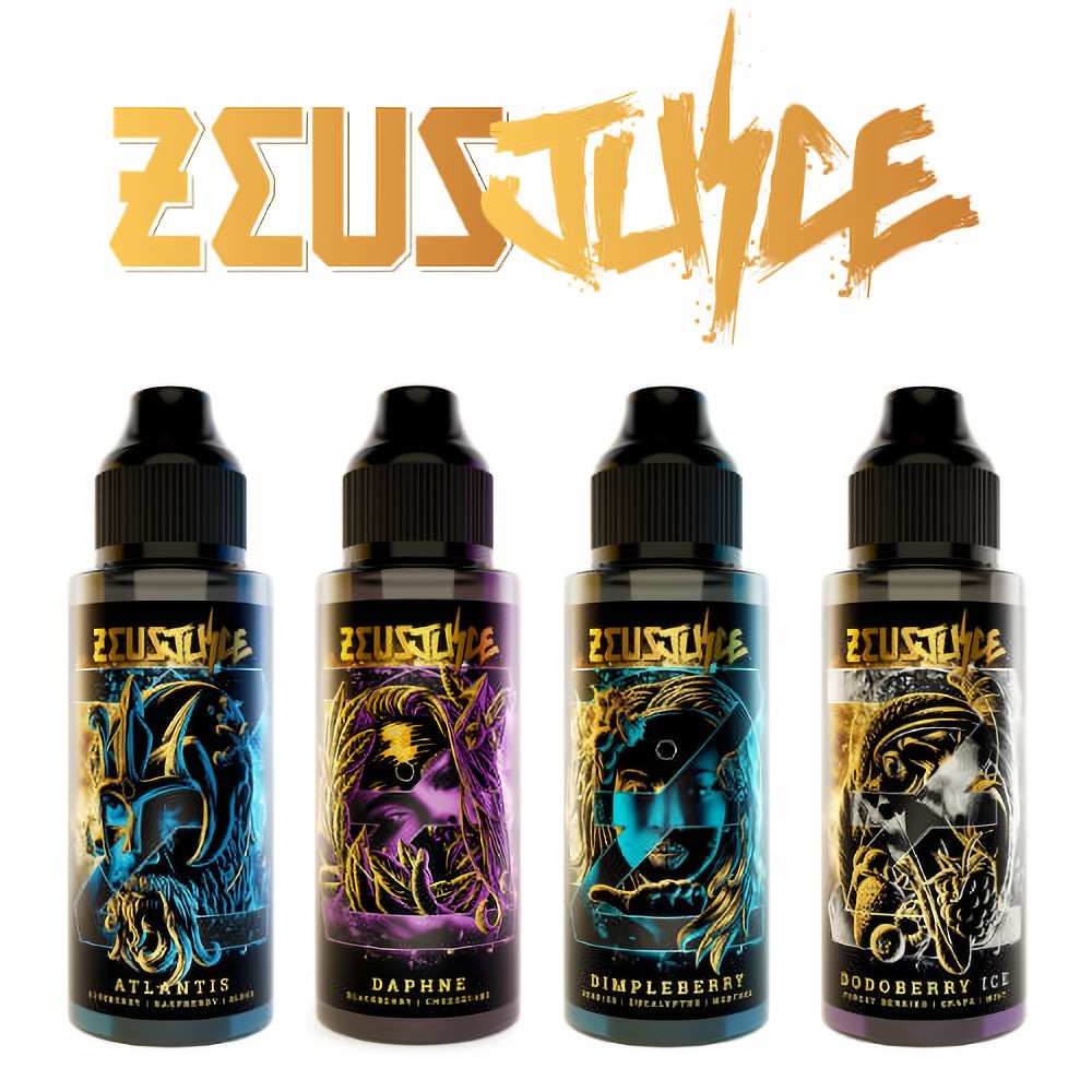 Zeus Juice 100ml Shortfills - ICE VAPING