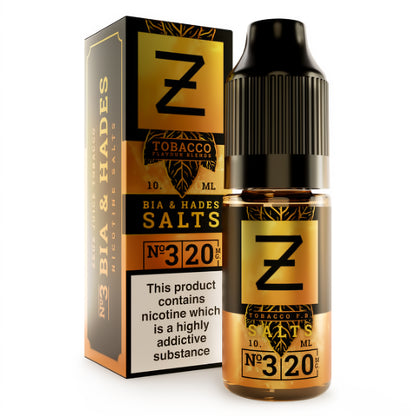 Zeus Juice Tobacco Blend 10ml Nic Salts - ICE VAPING