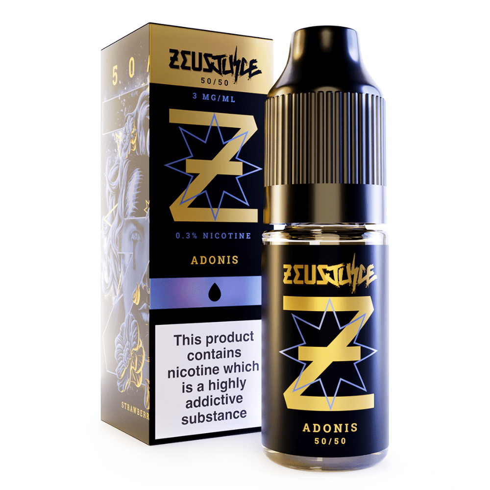 Zeus Juice 10ml Freebase Nicotine - ICE VAPING