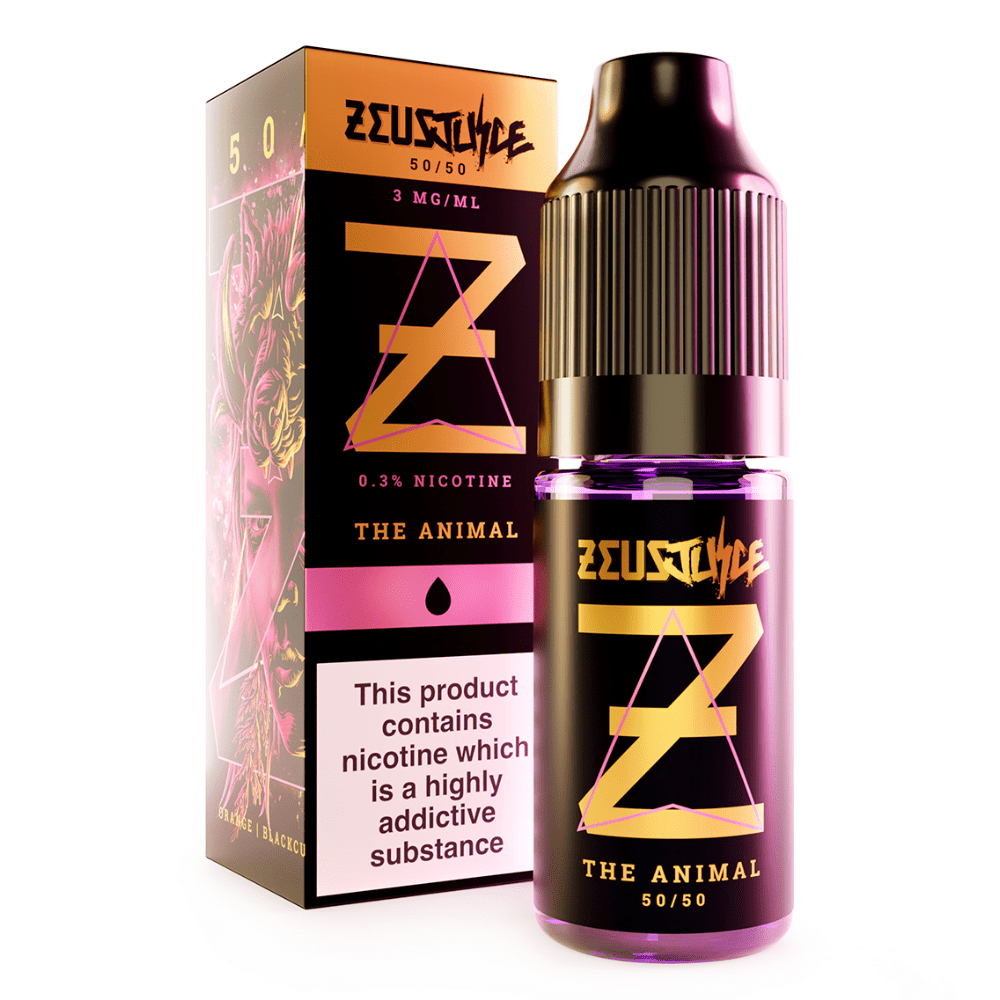 Zeus Juice 10ml Freebase Nicotine - ICE VAPING