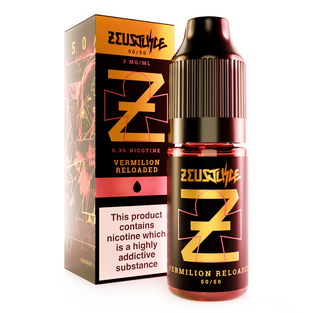 Zeus Juice 10ml Freebase Nicotine - ICE VAPING