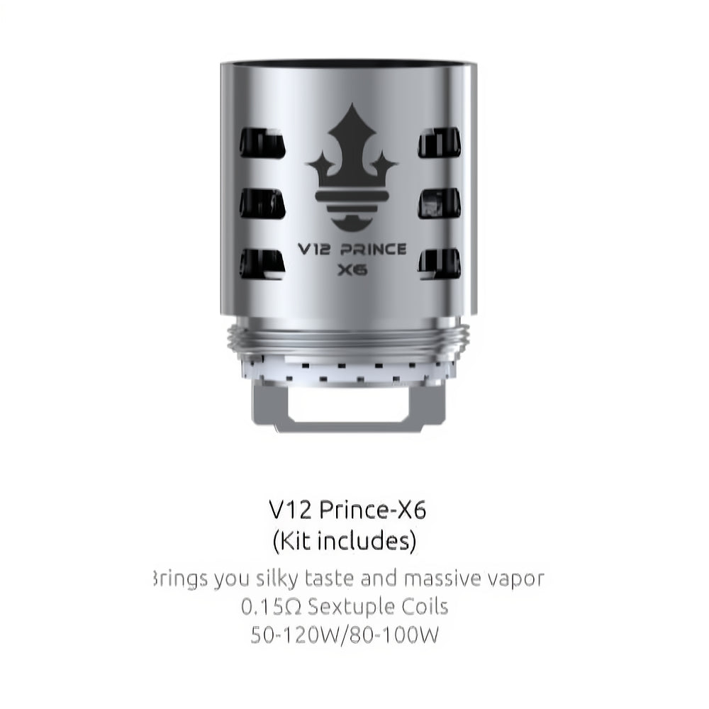 Smok TFV12 Prince Coils - ICE VAPING